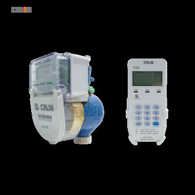 এসটিএস স্প্লিট কিপ্যাড প্রিপেইড আর -160 ওয়াটার মিটার পুনরায় ইলেকট্রিক মিটার